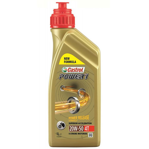 Масло Castrol Power 1 4T 20W50 минерално 1L