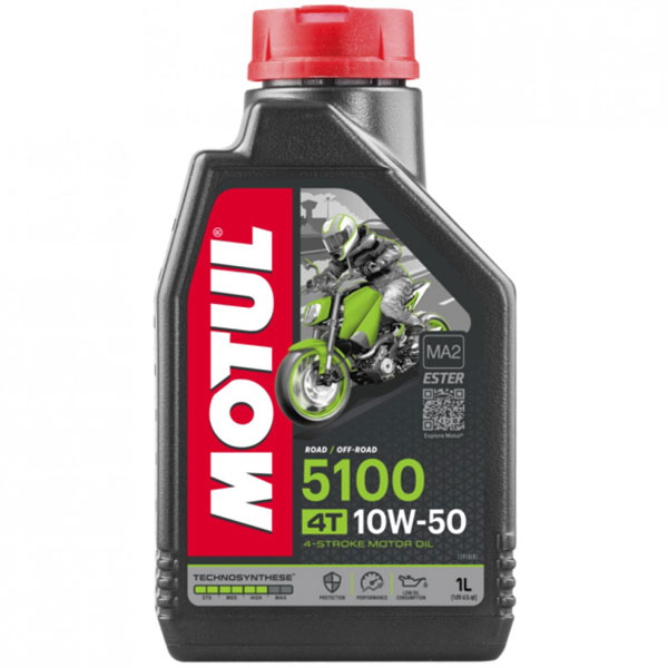 Масло Motul 5100 10W50 4T MA2 1L