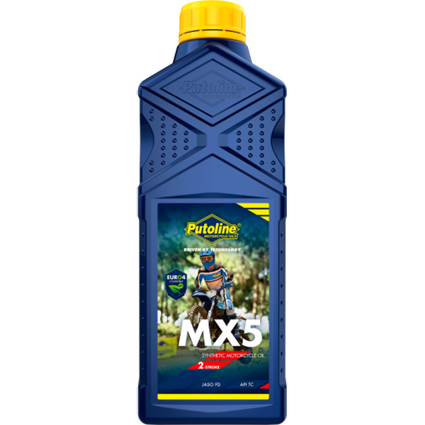 Масло Putoline MX5 2T пълна синтетика