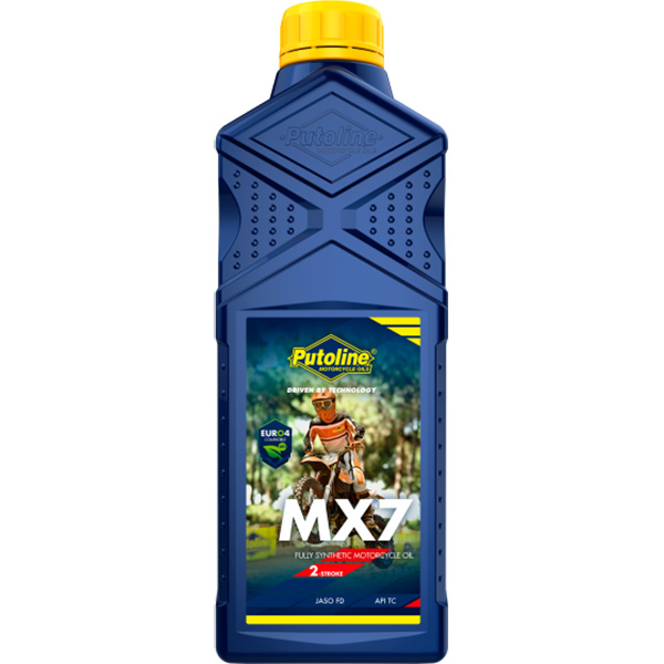 Putoline MX7 пълна синтетика 2T масло - 1L