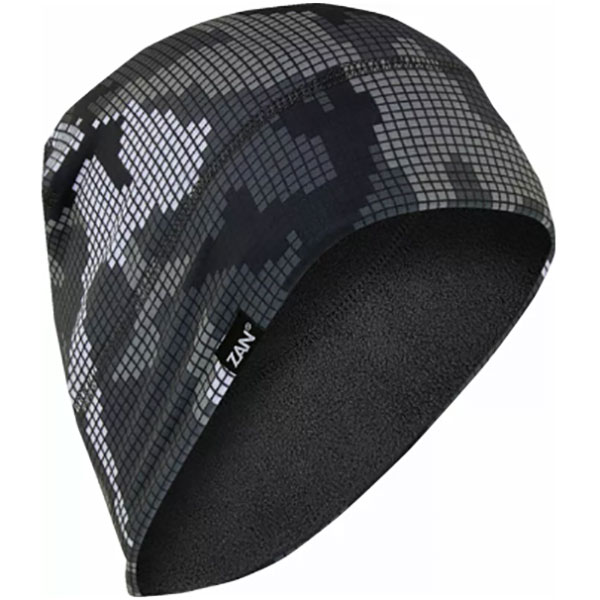 Термо боне за глава Zan Headgear Camouflage - Black Gray