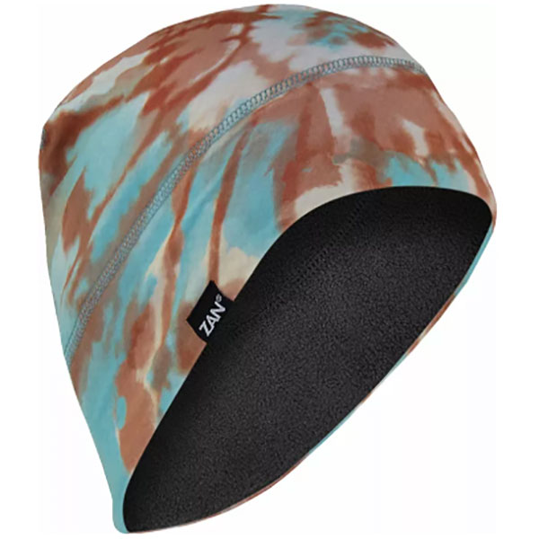 Термо боне за глава Zan Headgear Tie Dye - Brown Gray Blue