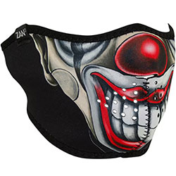 Маска за лице Zan Headgear Chicano Clown - Black Red