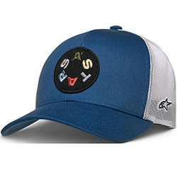 Шапка Alpinestars Trucker Gambit - Blue White