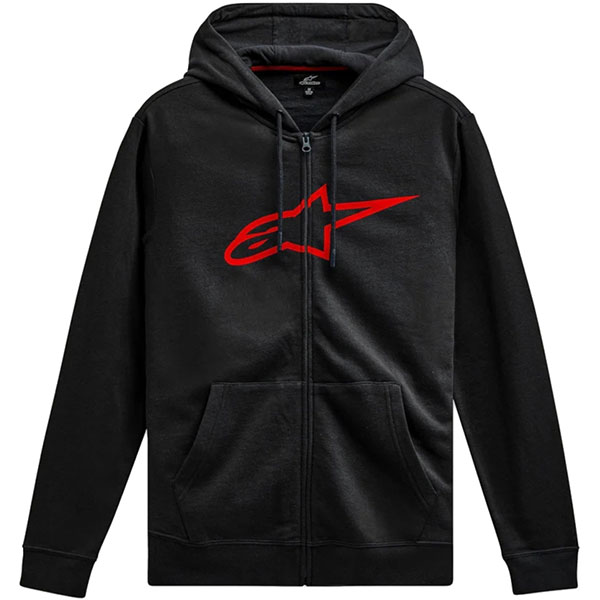 Суитшърт Alpinestars Ageless V3 Zip - Black Red