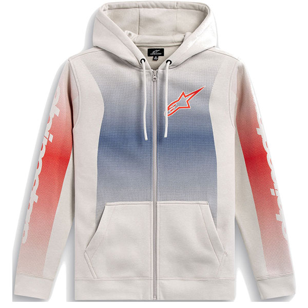 Суитшърт Alpinestars Arising - White Blue Red