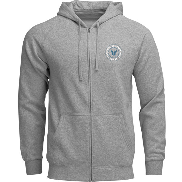 Суитшърт Thor Badge Zip - Gray