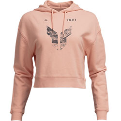 Дамски суитшърт Thor Crop Iconic - Pink