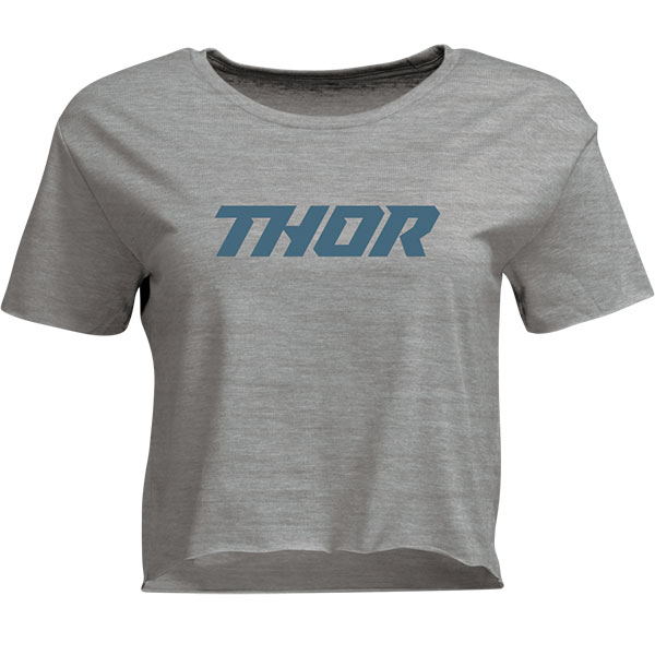 Дамска тениска Thor Crop Corp - Gray