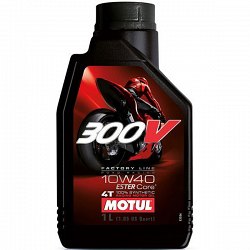 Масло Motul 300V 4Т 10w40, 15w50 Factory Line Racing 1L