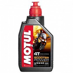 4T Motul Scooter Power 5w40 масло за скутер 1L