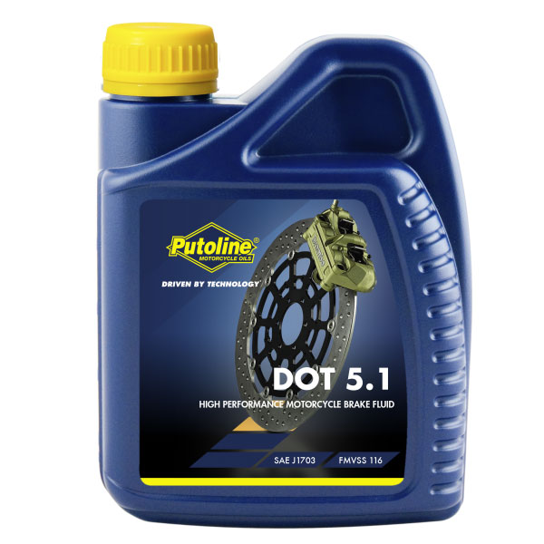 Спирачна течност Putoline Brake fluid DOT 5.1 - 500ml