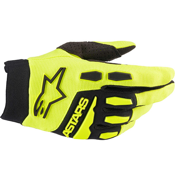 Ръкавици Alpinestars Full Bore - Yellow Fluo Black