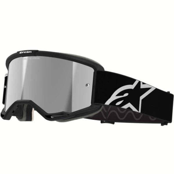 Очила за мотокрос Alpinestars Vision 5 Corp Black - Silver Mirror