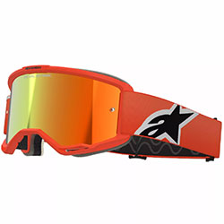 Очила за мотокрос Alpinestars Vision 5 Corp Orange - Red Mirror