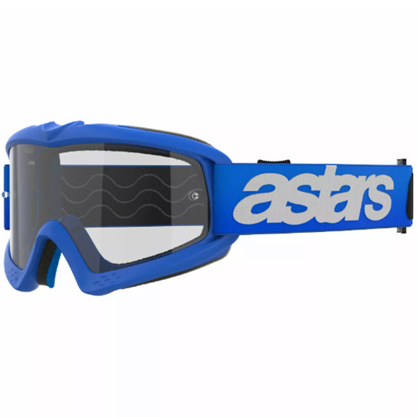 Детски очила за мотокрос Alpinestars Vision Blaze Blue - Clear