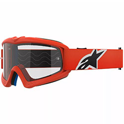 Детски очила за мотокрос Alpinestars Vision Corp Orange - Clear