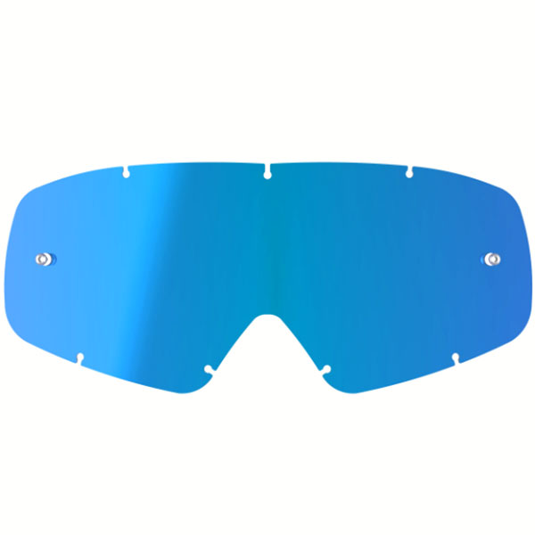 Плака за детски мотокрос очила Alpinestars Vision - Blue Mirror