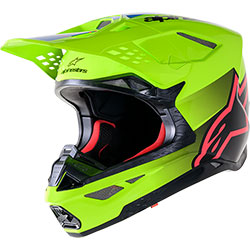 Каска ALPINESTARS SM10 Unite Yellow Black ECE 22.06