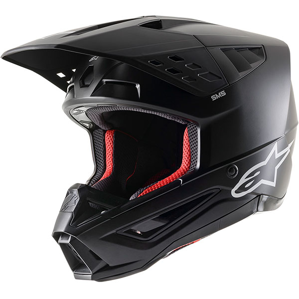 Каска ALPINESTARS SM5 Solid Black ECE 22.06