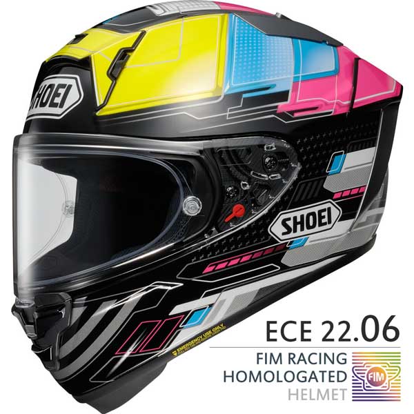 Каска Shoei X-SPR Pro Proxy TC-11 E2206 FIM - Гланц