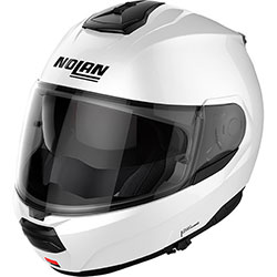 Каска Nolan N100-6 Special N-Com 015 White - Гланц ECE 22.06