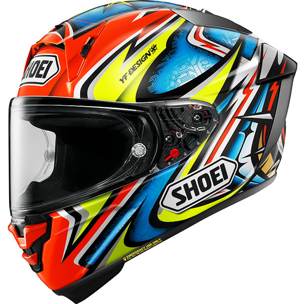 Каска Shoei X-SPR Pro Daijiro TC-1 E2206 FIM - Гланц