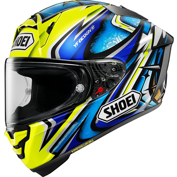 Каска Shoei X-SPR Pro Daijiro TC-3 E2206 FIM - Гланц