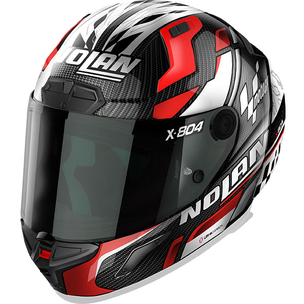 Каска Nolan X-804 RS Ultra Carbon 022 Moto GP - Гланц ECE 22.06