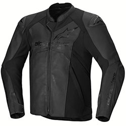 Кожено яке Alpinestars Faster V3 - Black