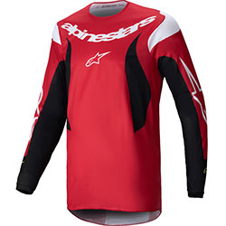 Mотокрос блуза Alpinestars Fluid Haul - Red Black