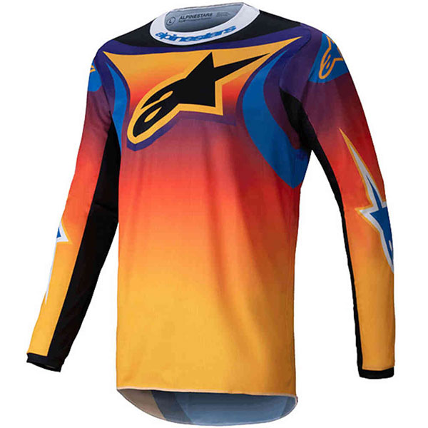 Mотокрос блуза Alpinestars Fluid Wurx - Multicolor