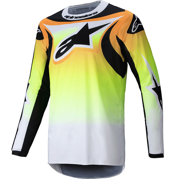 Mотокрос блуза Alpinestars Fluid Wurx - Yellow Black