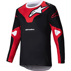 Mотокрос блуза Alpinestars Racer Veil - Black Red