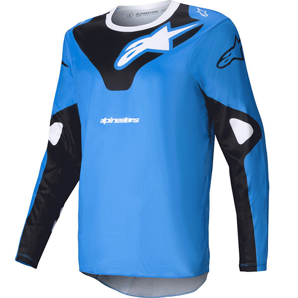 Mотокрос блуза Alpinestars Racer Veil - Blue Black