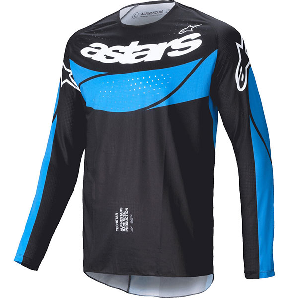 Mотокрос блуза Alpinestars Techstar Dreem - Black Blue