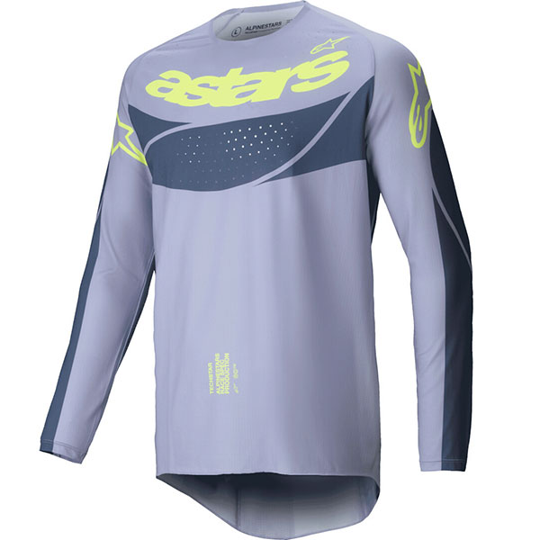 Mотокрос блуза Alpinestars Techstar Dreem - Gray Dark Gray