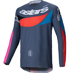 Mотокрос блуза Alpinestars Techstar Dreem - Gray Multicolor