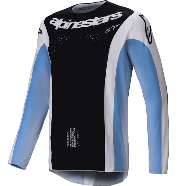 Mотокрос блуза Alpinestars Techstar Melt - Black Blue