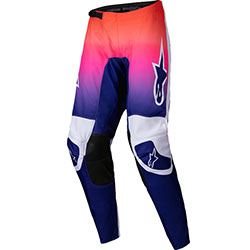 Дамски мотокрос панталон Alpinestars Fluid Wurx - Multicolor White