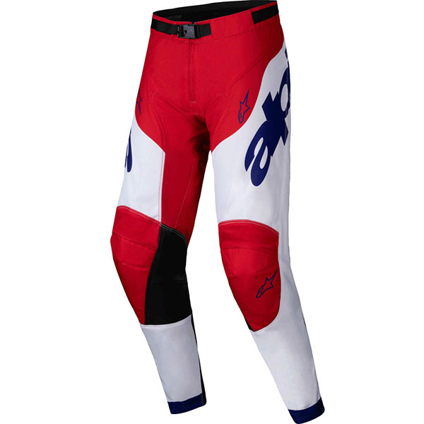 Mотокрос панталон Alpinestars Racer Veil - Red White