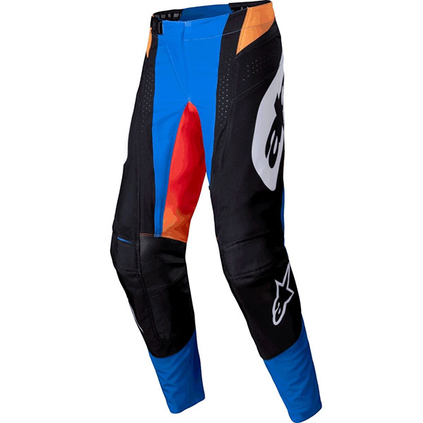 Mотокрос панталон Alpinestars Techstar Melt - Orange Blue