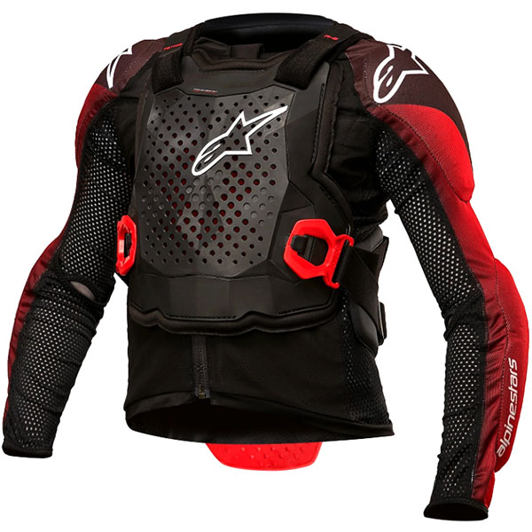 Юношеска протекторна жилетка Alpinestars Bionic Tech - Black Red White