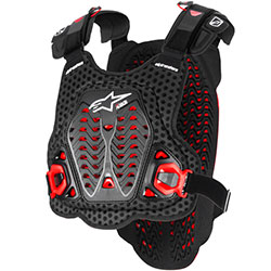 Нагръдник Alpinestars A-5 Plasma Pro - Black Red White