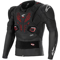 Протекторна жилетка Alpinestars Bionic Pro V3 Plasma - Black Red White