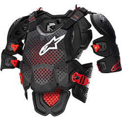 Нагръдник Alpinestars A-10 V2 - Black Red