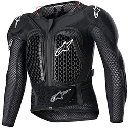 Юношеска протекторна жилетка Alpinestars Bionic Action V2 - Black