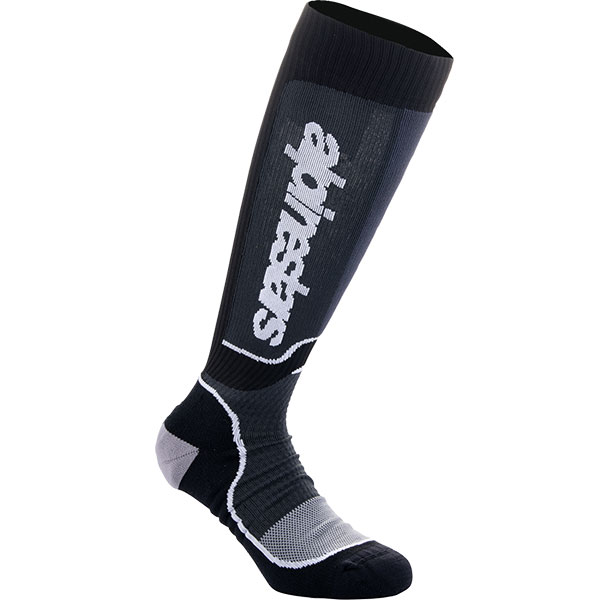 Мотокрос чорапи Аlpinestars MX Plus - Black White