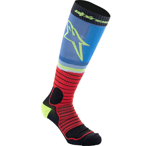 Мотокрос чорапи Аlpinestars MX Pro V2 - Black Gray Blue