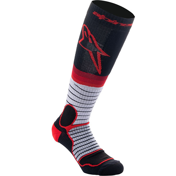 Мотокрос чорапи Аlpinestars MX Pro V2 - Black Gray Red